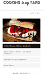 Mobile Screenshot of cookinginmyyard.com